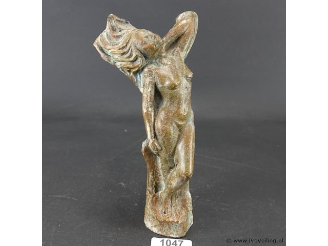 Bronzen naakte dame - afbeelding 1 van  5