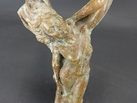 Bronzen naakte dame - afbeelding 4 van  5