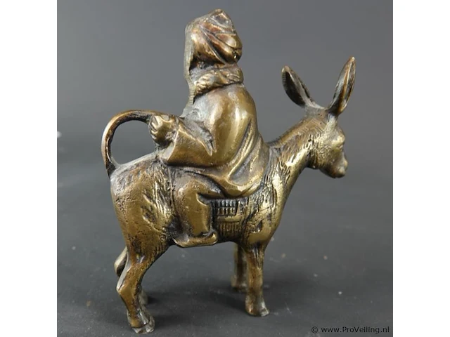 Bronzen nasreddin hodja - afbeelding 3 van  5