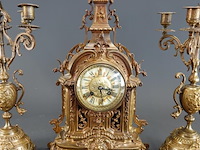 Bronzen pendulestel in napoleon iii-stijl - afbeelding 2 van  5