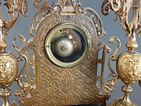 Bronzen pendulestel in napoleon iii-stijl - afbeelding 3 van  5