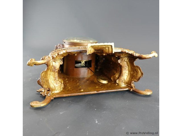 Bronzen pendulestel in napoleon iii-stijl - afbeelding 5 van  5