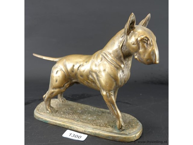 Bronzen pitbull - afbeelding 1 van  5