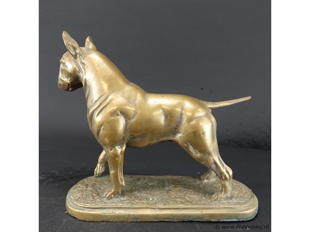Bronzen pitbull - afbeelding 4 van  5