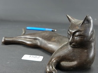 Bronzen poes - afbeelding 2 van  5