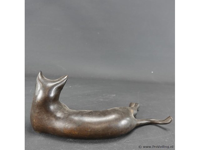 Bronzen poes - afbeelding 3 van  5