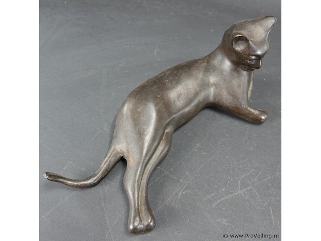 Bronzen poes - afbeelding 4 van  5