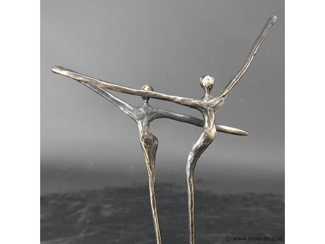 Bronzen sculptuur (ammerlaan?) - afbeelding 4 van  5