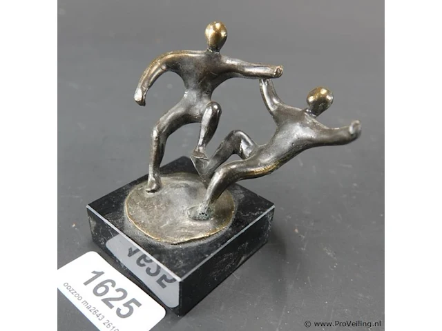 Bronzen sculptuur gesigneerd corry ammerlaan-van niekerk - afbeelding 1 van  5