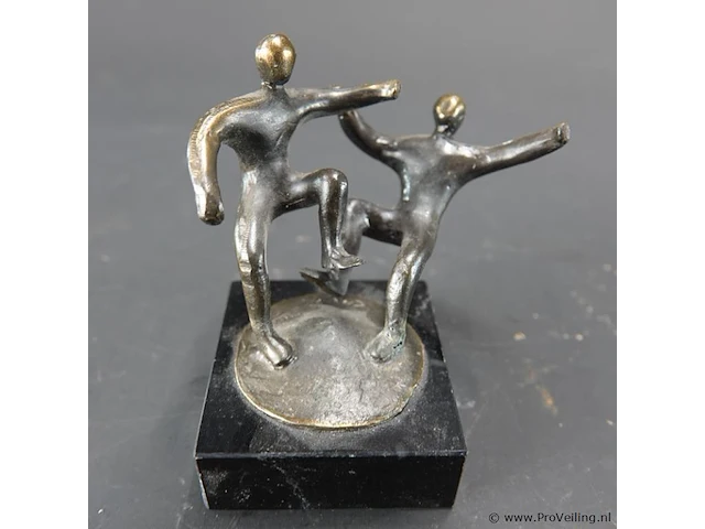 Bronzen sculptuur gesigneerd corry ammerlaan-van niekerk - afbeelding 2 van  5