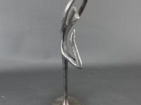 Bronzen sculptuur gymnasiaste - afbeelding 3 van  5