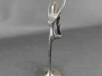 Bronzen sculptuur gymnasiaste - afbeelding 2 van  5