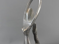 Bronzen sculptuur gymnasiaste - afbeelding 4 van  5