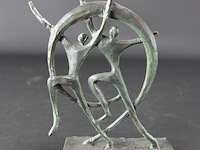 Bronzen sculptuur maker onbekend - afbeelding 1 van  5