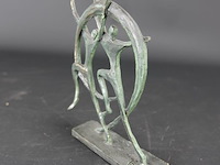 Bronzen sculptuur maker onbekend - afbeelding 2 van  5