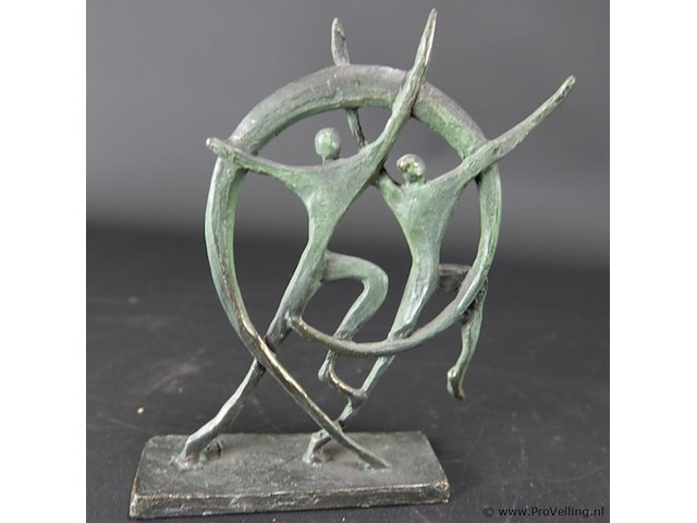 Bronzen sculptuur maker onbekend - afbeelding 3 van  5