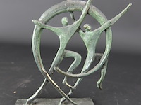 Bronzen sculptuur maker onbekend - afbeelding 3 van  5