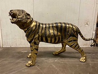 Bronzen sculptuur tijger