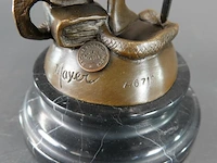 Bronzen vrouwe justitia - afbeelding 4 van  5