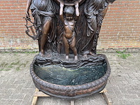 Bronzen wandfontein 1.75 meter breed - afbeelding 5 van  5