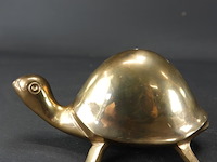 Bronzen/koperen schildpad - afbeelding 2 van  5