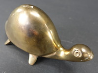 Bronzen/koperen schildpad - afbeelding 3 van  5