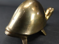 Bronzen/koperen schildpad - afbeelding 4 van  5
