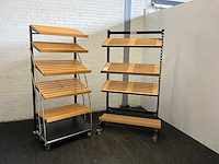 Broodkarren + partij schappen (2x) - afbeelding 2 van  8
