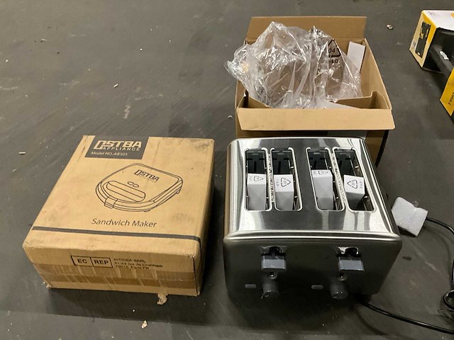 Broodrooster en sandwich maker - afbeelding 1 van  3