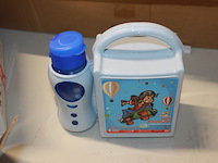 Broodtrommel blauw 1x - afbeelding 3 van  3