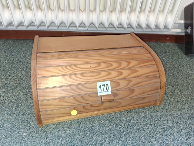 Broodtrommel hout 30 x 43 x 16 cm - afbeelding 3 van  3