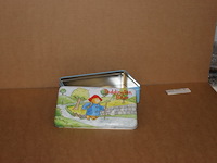 Broodtrommel of opberg blik paddington groen 6 stuks in krat c - afbeelding 3 van  3