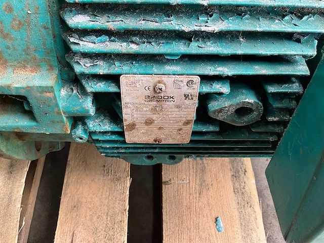Brook crompton elektromotor (2x) - afbeelding 3 van  4