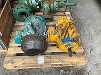 Brook crompton elektromotor (2x) - afbeelding 1 van  4