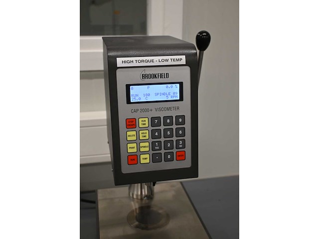 Brookfield cap 2000+l high torque low temp viscometer - afbeelding 3 van  6