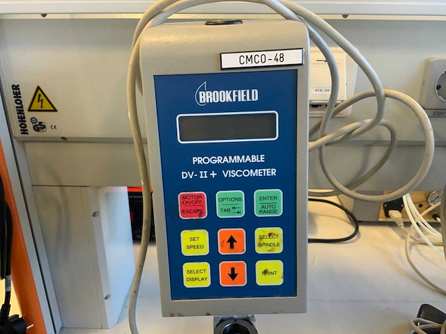 Brookfield dv-ii + digitale viscosemeter (3x) - afbeelding 4 van  7