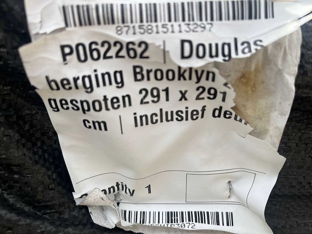 Brooklyn - douglas berging 2910x2910x2410mm - afbeelding 5 van  5