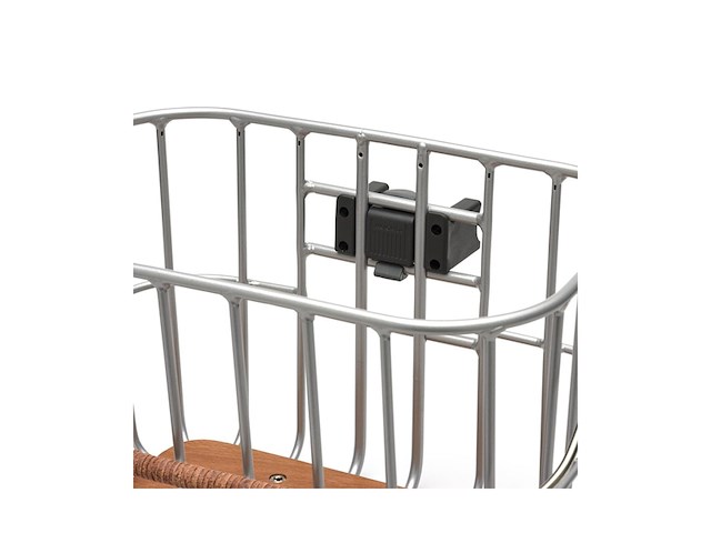 Brooks hoxton mand klickfix bevestiging aluminium met houten bodem - afbeelding 2 van  6