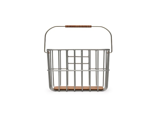 Brooks hoxton mand klickfix bevestiging aluminium met houten bodem - afbeelding 3 van  6