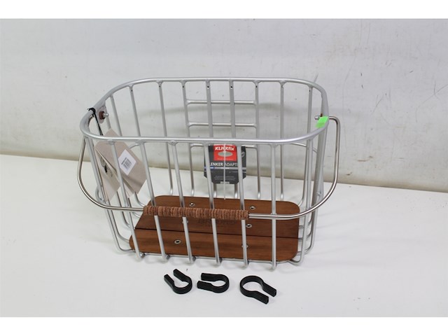 Brooks hoxton mand klickfix bevestiging aluminium met houten bodem - afbeelding 5 van  6