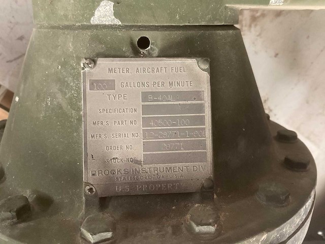 Brooks instrument division b-40al flowmeter - afbeelding 5 van  5