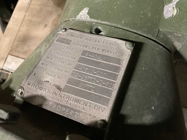 Brooks instrument division b-40al gallon meter - afbeelding 2 van  4