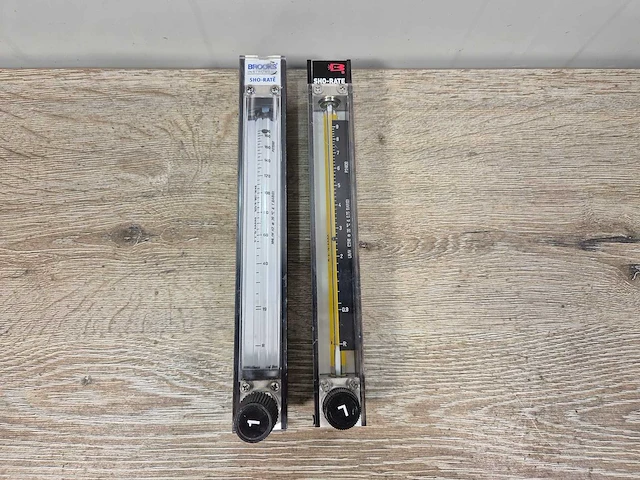 Brooks instruments - sho-rate debietmeter (2x) - afbeelding 1 van  5
