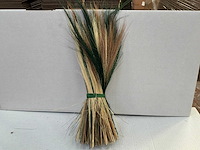 Broom grass green / bleached boeket (136x) - afbeelding 1 van  4