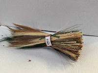 Broom grass green / bleached boeket (136x) - afbeelding 3 van  4