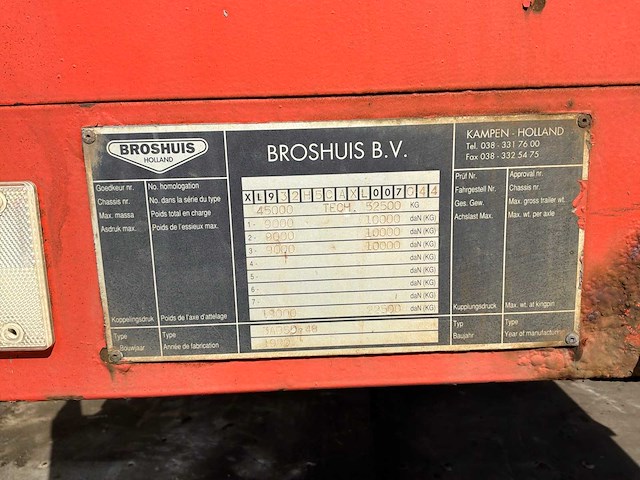 Broshuis semi dieplader - afbeelding 9 van  17