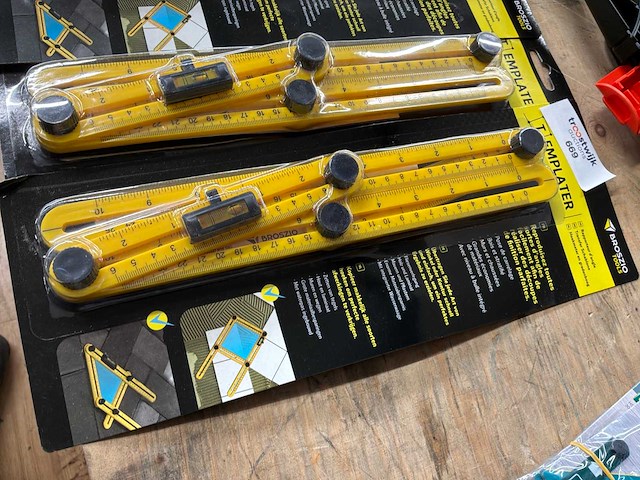Broszio hoekmeter/ contourmal (3x) - afbeelding 2 van  3