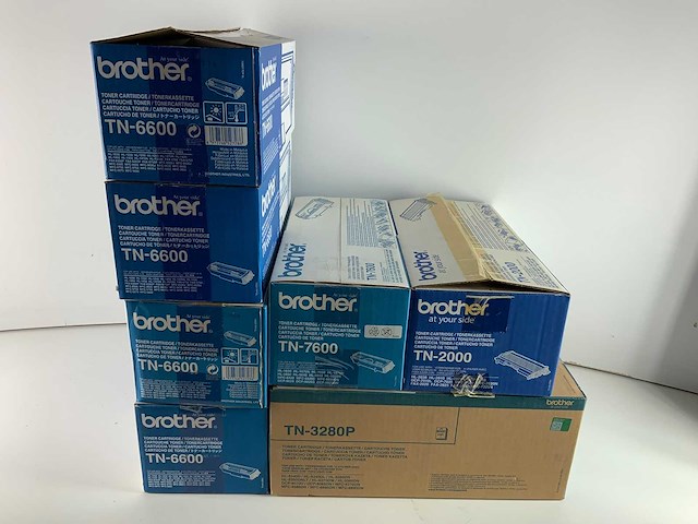 Brother - bulk lot toners - mixed models (x7) - afbeelding 1 van  4