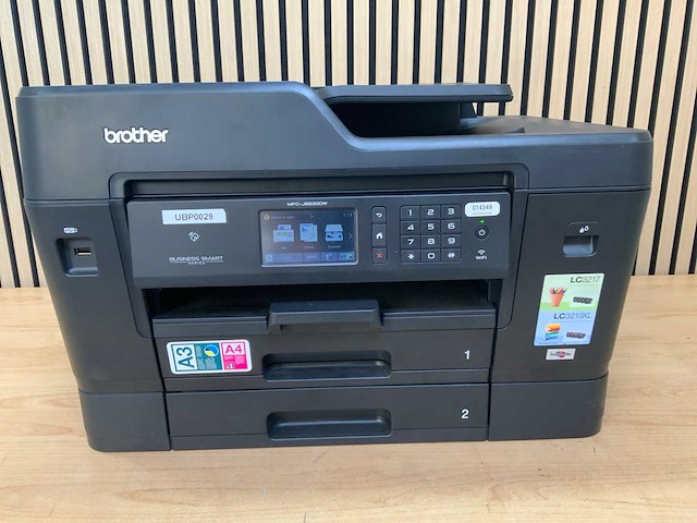 Brother - business smart series mfc-j6930dw - kleur all-in-one inktjetprinter - afbeelding 1 van  6
