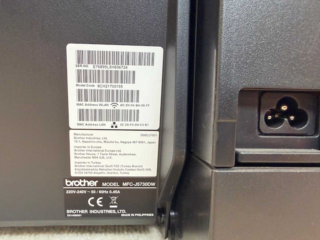 Brother - mfc-j5730dw - kleur all-in-one inkjetprinter - afbeelding 9 van  10
